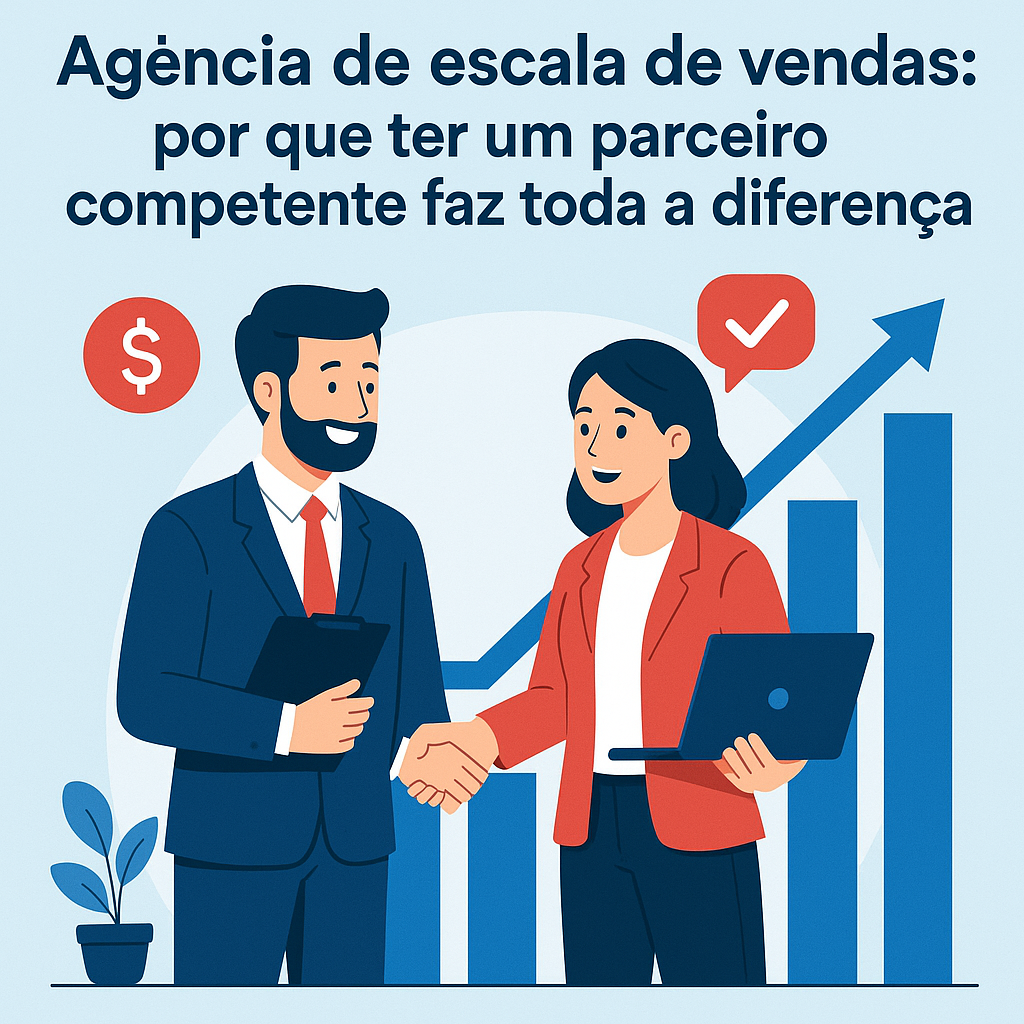 Título: Agência de escala de vendas: por que ter um parceiro competente faz toda a diferença