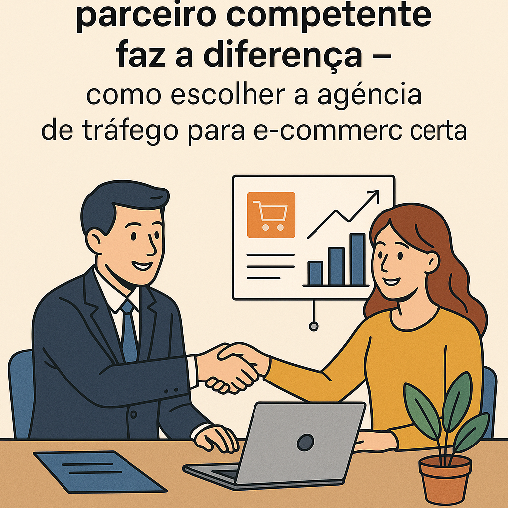 Título: Por que ter um parceiro competente faz a diferença — como escolher a agência de tráfego para e-commerce certa
