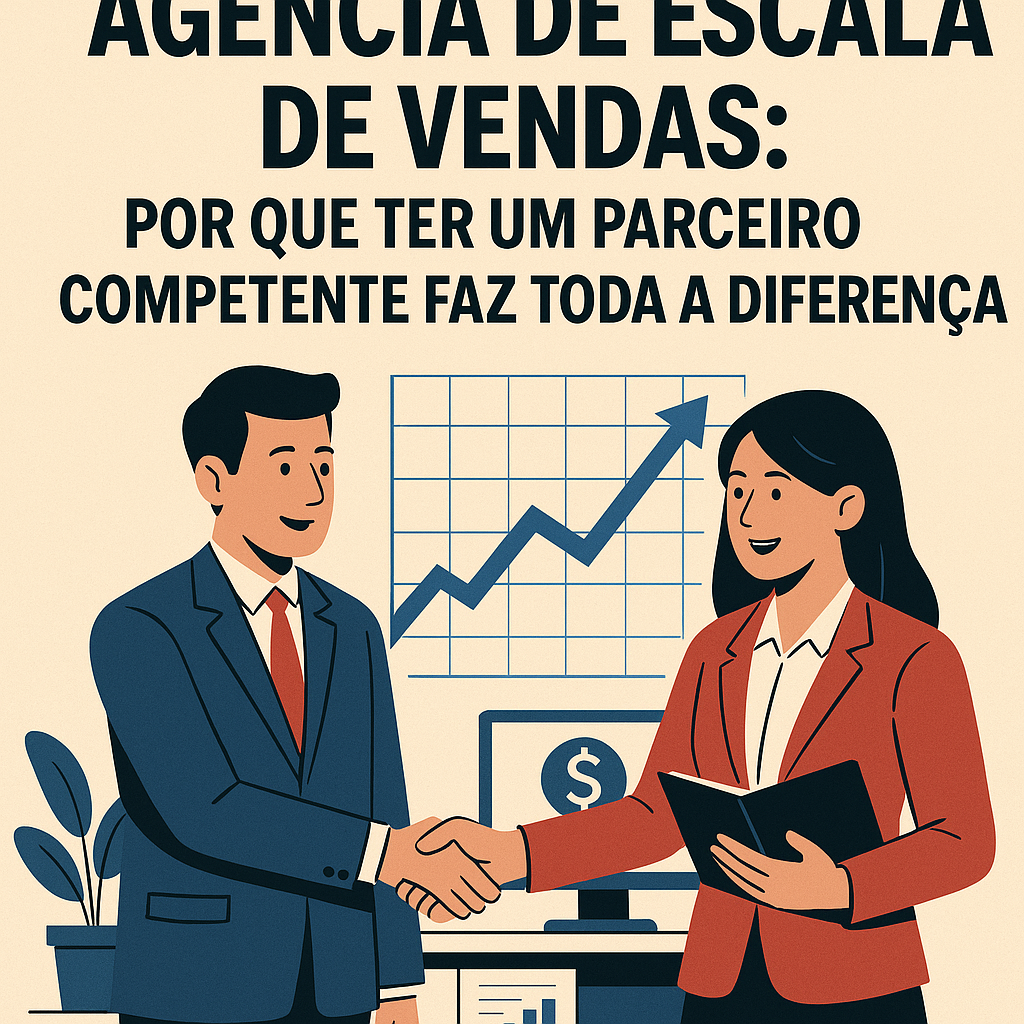 Título: Agência de escala de vendas: por que ter um parceiro competente faz toda a diferença
