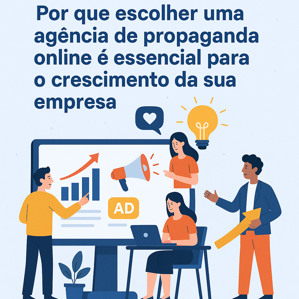 Título: Por que escolher uma agência de propaganda online é essencial para o crescimento da sua empresa