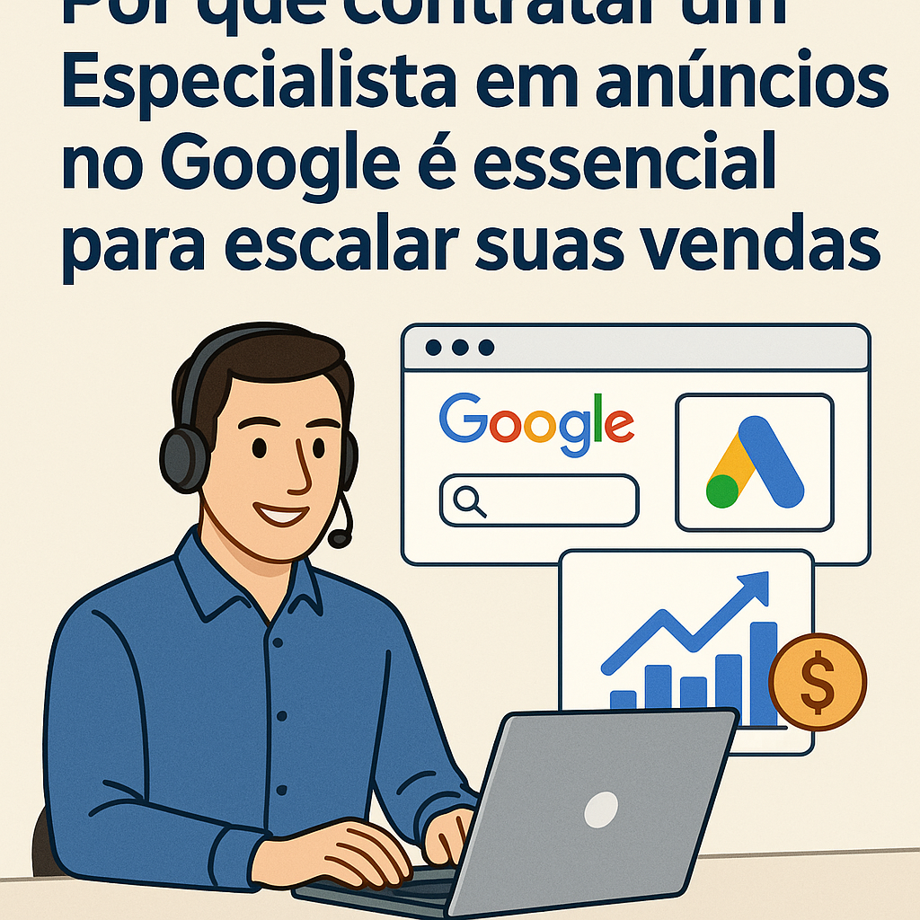 Título: Por que contratar um Especialista em anúncios no Google é essencial para escalar suas vendas