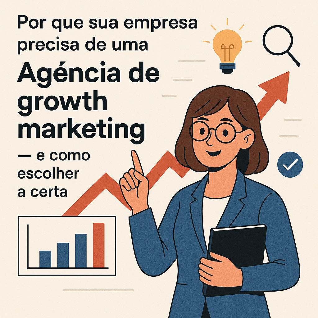 Por que sua empresa precisa de uma Agência de growth marketing — e como escolher a certa