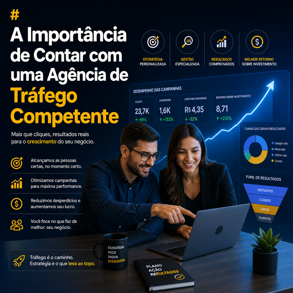 # A Importância de Contar com uma Agência de Tráfego Competente
